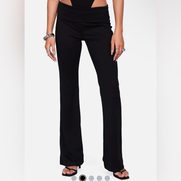 Adika Flare Black Pants - Picture 1 of 5